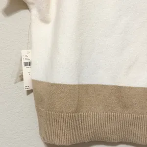 Daily Practice‎ Crew Neck Sweater Women Small Ivory Coastal Neutral- NWT thumbnail 7