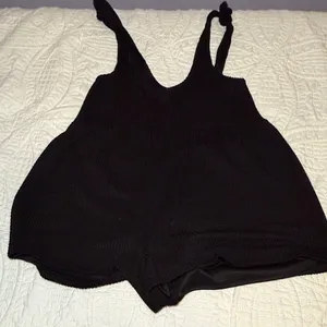 Urban Outfitters Black Sleeveless Romper thumbnail 4