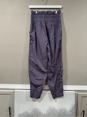 Free People The Way Home Jogger in Purple thumbnail 4