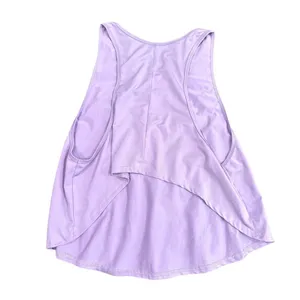 Women's High Low Tank Top in Lilac, Size XL​​​ thumbnail 2