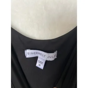 Sincerely Jules‎ Womens Black Cowl Neck Spaghetti Strap Midi Slip Dress Size M thumbnail 2