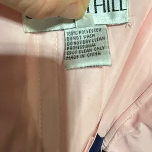 Sherri Hill Pink, Navy Empire Waist Strapless Mermaid Full Length Formal Gown 0 thumbnail 11