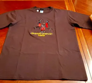 Kenya Masai Dance T shirt Size M thumbnail 1