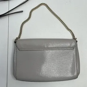 KATE SPADE Laurel Way Greer Crossbody‎ Shoulder Bag Gray Leather Crossbody Strap thumbnail 7