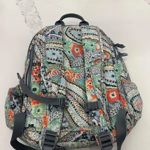 Colorful Patterned Women's Backpack thumbnail 4
