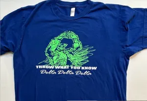 Sorority graphic short sleeve T shirts Delta Delta Delta and Gamma Alpha Theta thumbnail 1