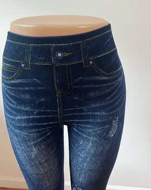 Legging Blue Size XL petite thumbnail 4