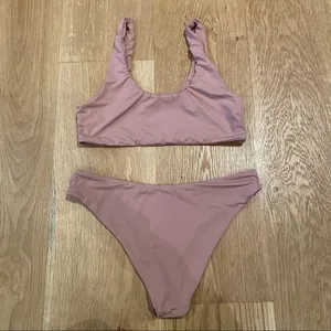 Danielle Guizio - Visions Bikini in Blush Pink thumbnail 2