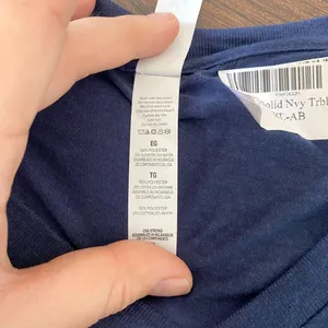 New unworn Dark Blue V-neck T-shirt XL Bella Canvas thumbnail 3