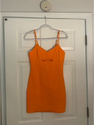 Orange Steve Madden BB Dakota Dress thumbnail 2