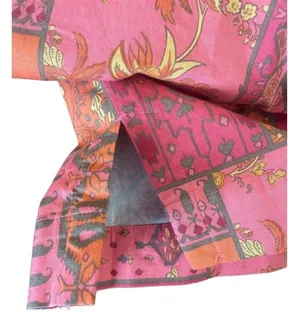 Susan Bristol Pants Women Plus 16 Pink Orange Straight Leg Side Zipper Retro thumbnail 15