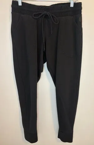 Free People Movement Black Jogger Sweatpants Women’s M thumbnail 1