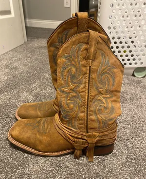 Laredo Cowgirl Boots Leather thumbnail 1