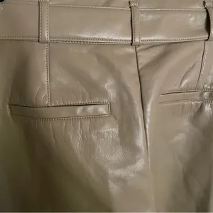 Aritzia Babaton Belted Vegan Leather Pant- Size 8 thumbnail 5