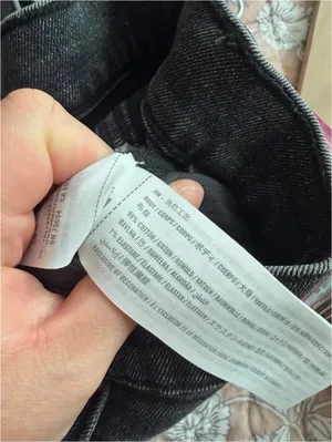 Abercrombie & Fitch The Mom High Rise Jean Faded Black 34/18 thumbnail 5