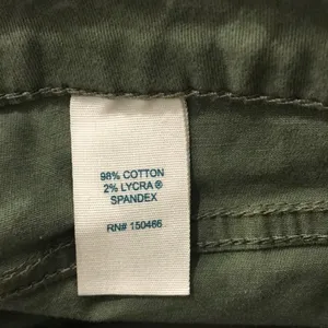 Market & Spruce Army Green Skirt thumbnail 4