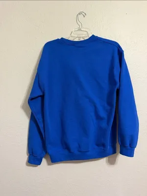 Vintage 90s Blue Bird Sweatshirt cottagecore granny grandma nature boho thumbnail 4