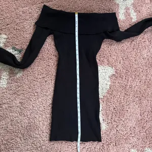 Edikted Emma Long Sleeve Off the Shoulder Minidress Size M/L Black Ribbed Club thumbnail 10