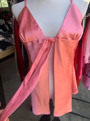 Victoria’s Secret Tie Front Nightgown thumbnail 3