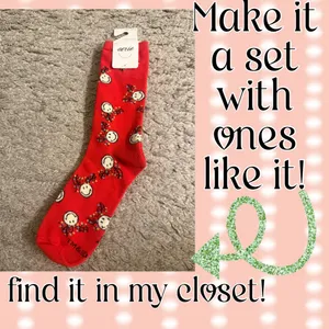 American Eagle AE Light Pink Christmas Nutcracker Ballet Women’s Crew Socks NWT thumbnail 7