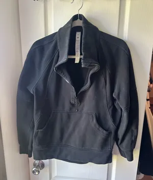 Black Lululemon Scuba Half-Zip thumbnail 1