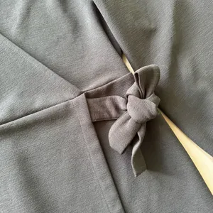 Madewell Texture & Thread Long-Sleeve Side-Tie Dress thumbnail 7