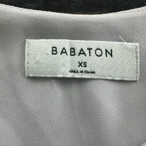Aritzia Babaton Galen Camisole Women's XS Sheer Mesh Trim Overlay V Neck Panel thumbnail 4