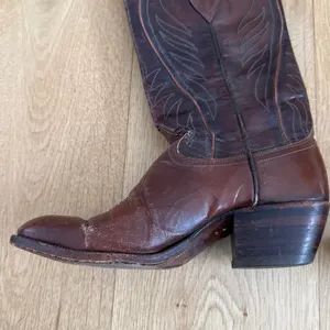 Dan Post Boots Western Cowboy Size US5 Brown thumbnail 5