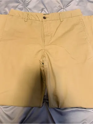 Polo by Ralph Lauren Women's Straight Leg Pants - Khaki thumbnail 3