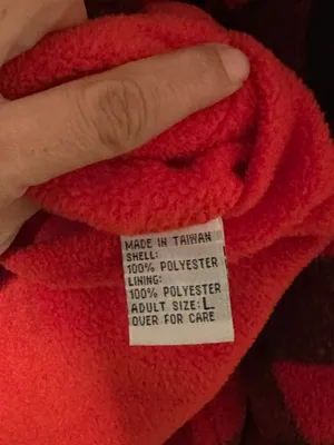 Vintage Unlimited Fleece 1/2 Zip Reversible Sweater Size L thumbnail 8
