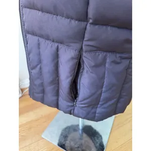Kenneth Cole Reaction Chocolate Brown Warm Layering Down Puffer Vest Jacket Sz L thumbnail 13