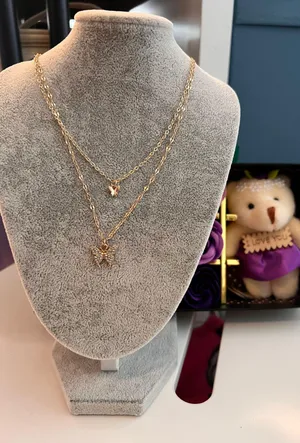 Gold Plated Butterfly Necklace thumbnail 3