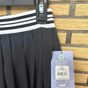 Avia‎ Black Pleated Tennis Skort Size Small thumbnail 4