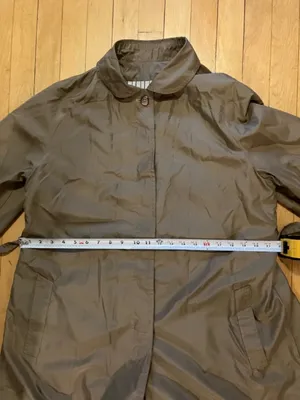 Vintage Jay Stone for Raincheetahs Long Trenchcoat Size 14 thumbnail 9