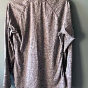 Nike Dri-FIT Element Women’s M Gray Teal Running 1/2 Zip Long Sleeve Pullover thumbnail 4