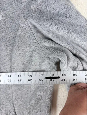 Free Country Women’s Gray Full Zip Fleece Jacket Small Soft Plush Lightweight thumbnail 5