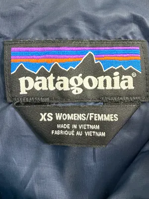 Patagonia Quilted Insulated Full Zip Puffer‎ Vest Teal Blue Gorpcore Womens M thumbnail 3