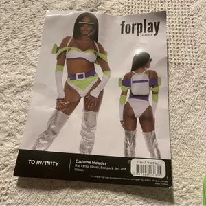 NEW Forplay To Infinity Buzz Lightyear Toy Story Costume Size Medium Large thumbnail 3