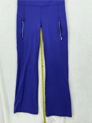 Athleta Violet Flare Yoga Pants thumbnail 4