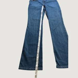 Wrangler Q-Baby Ultimate Riding Jeans Blue Bootcut Mid Rise 7/8x36 Womens thumbnail 7