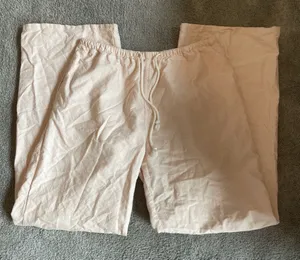 Brandy Melville Striped Pants - Pink thumbnail 2
