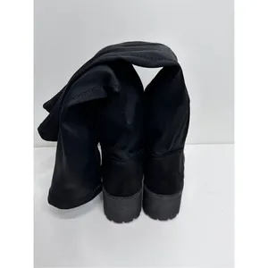 Dirty Laundry Black‎ Over The Knee Lug Sole Stretch Boot Womens Size 6.5 thumbnail 3