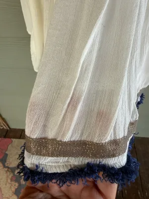 Banjara Embroidered Cropped Boho Top Size M thumbnail 4