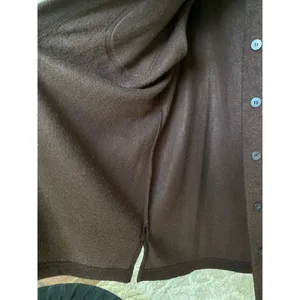 WHITE STAG Button-Up Lumberjane‎ Shacket Chocolate Brown Cozy Lounge Autumn Warm thumbnail 4
