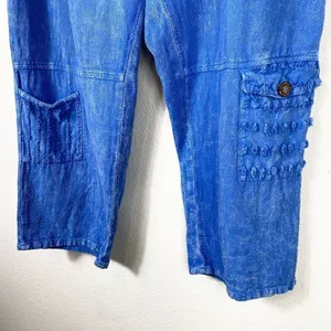 Vintage Produce Company Blue Wash Boho Pants thumbnail 2