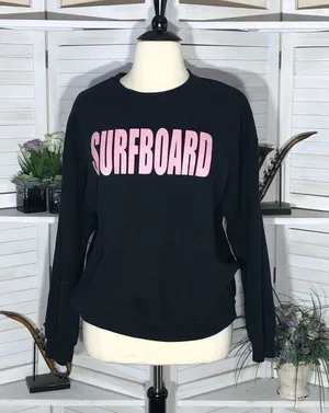 Gildan Y2K vintage sweatshirt coastal beachwear surfing vacation travel ocean XL thumbnail 1