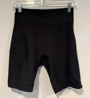 Black Abercrombie and Fitch‎ YPB Biker Shorts thumbnail 1
