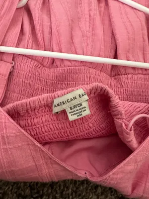 American Eagle Pink Romper thumbnail 4