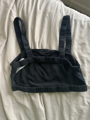 Abercrombie Black Crop Tank thumbnail 4