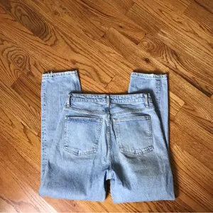 Zara Classic Blue Denim Jeans thumbnail 7